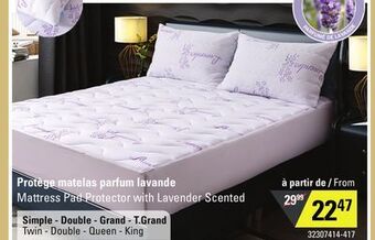 Sushi Shop Mattress pad protector with lavender scented offer