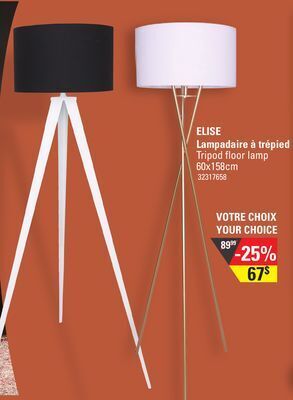 Sushi Shop Tripod floor lamp offer