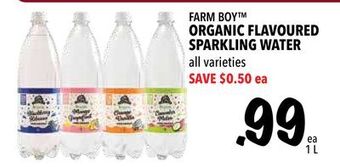 Farm Boy Farm boy™ organic flavoured sparkling water offer