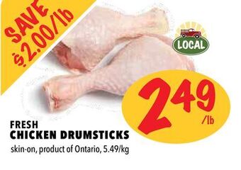 Farm Boy Fresh chicken drumsticks offer