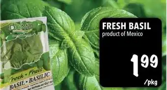 Farm Boy Fresh basil offer