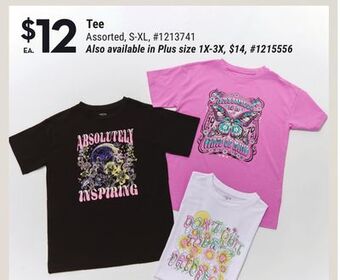 Giant Tiger Tee offer
