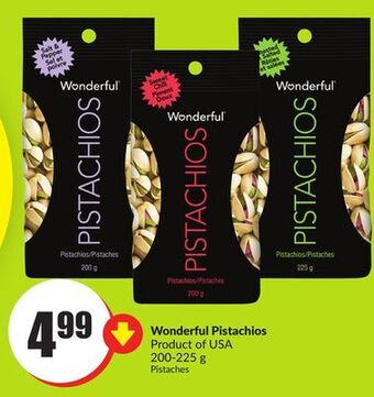 Chalo FreshCo Wonderful pistachios product of usa 200-225 g offer