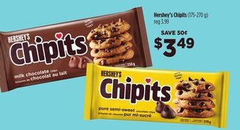 Chalo FreshCo Hershey's chipits (175-270 g) offer