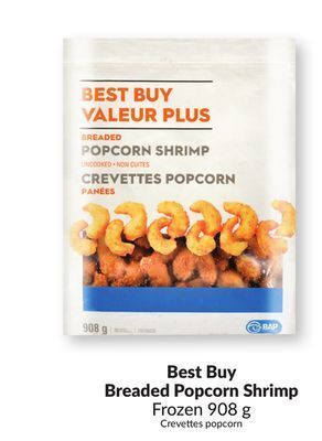 Chalo FreshCo Best buy breaded popcorn shrimp frozen 908 g offer
