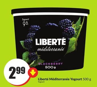 Chalo FreshCo Liberté méditerranée yogourt 500 g offer