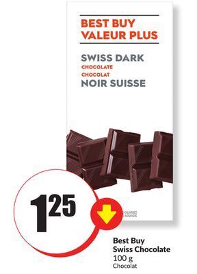 Chalo FreshCo Best buy swiss chocolate 100 g offer