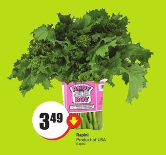 Chalo FreshCo Rapini product of usa offer