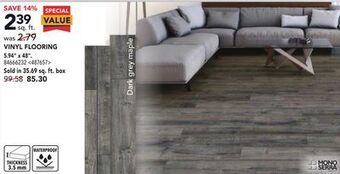 RONA Mono serra vinyl flooring 5.94" x 48" offer