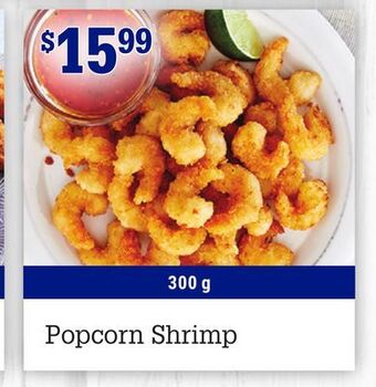M & M Food Market Popcorn shrimp offer