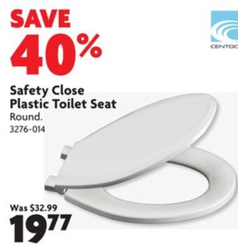 Home Hardware Safety close plastic toilet seat offer