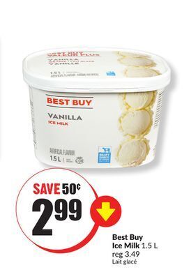 FreshCo Best buy ice milk 1.5 l offer