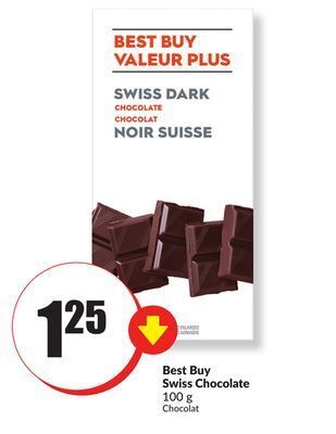 FreshCo Best buy swiss chocolate 100 g offer