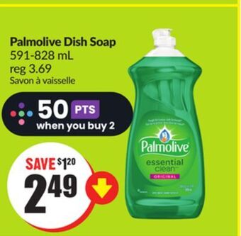 FreshCo Palmolive dish soap 591-828 ml offer