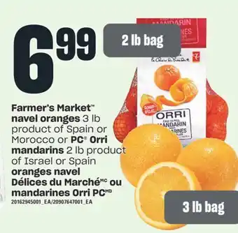 Valu-mart Oranges navel délices du marché ou mandarines orri pc offer
