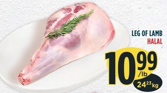 Marché Adonis Leg of lamb halal offer