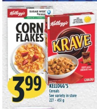 Marché Adonis Kellogg's cereals offer