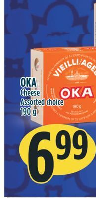 Marché Adonis Oka cheese offer