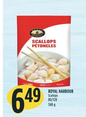 Marché Adonis Royal harbour scallops 80/120 offer