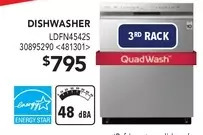 Lowe's Lg dishwasher offer