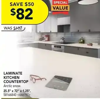 RONA Laminate kitchen countertop offer