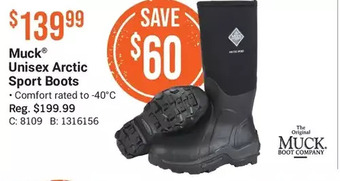 Cabela's Muck unisex arctic sport boots offer