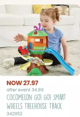 Toys R us Vtech cocomelon go! go! smart wheels treehouse track set - english edition offer