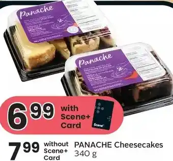 Foodland Panache cheesecakes offer