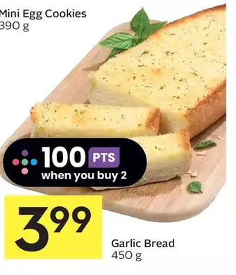 Foodland Garlic bread offer