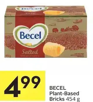 Foodland Becel plant-based bricks offer