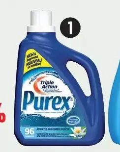 Canadian Tire Purex laundry detergent offer