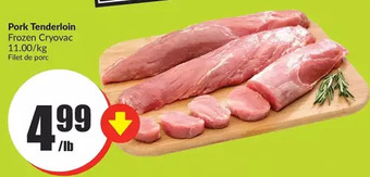 FreshCo Pork tenderloin offer
