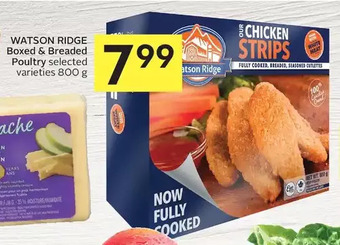 Foodland Watson ridge boxed & breaded poultry offer