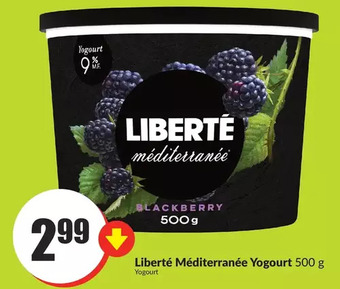 FreshCo Liberté mediterranee yogourt offer