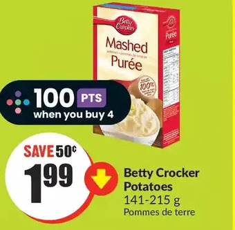 FreshCo Betty crocker potatoes offer