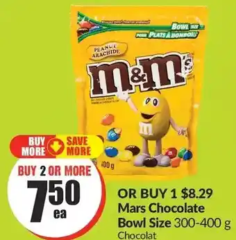 FreshCo Mars chocolate bowl size offer