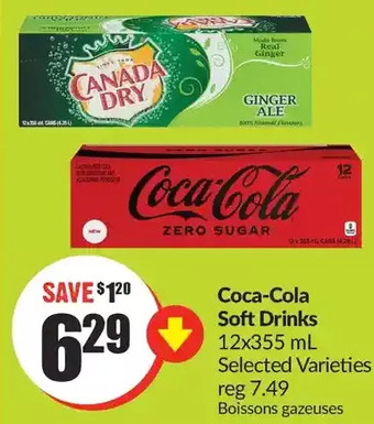FreshCo Coca-cola soft drinks offer