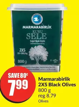 FreshCo Marmarabirlik 2xs black olives offer