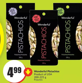 FreshCo Wonderful pistachios offer