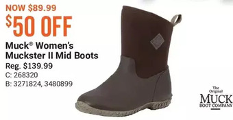 Bass Pro Muck women's muckster ii mid boots offer