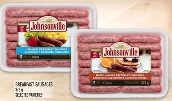 Metro Johnsonville breakfast sausages offer