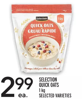 Metro Selection quick oats offer