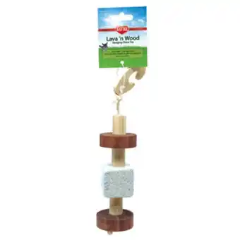 Petland Kaytee lava 'n wood hanging toy offer