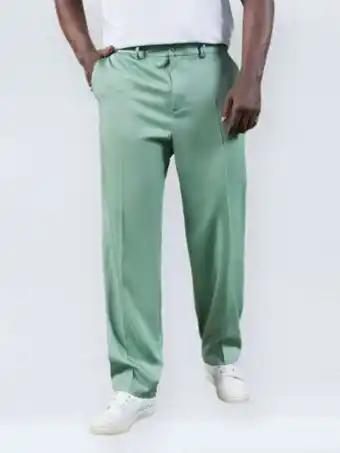 SheIn Extended sizes men solid slant pocket suit pants offer