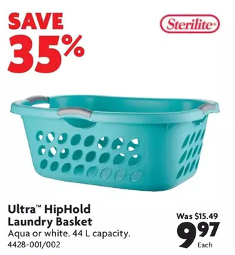 Home Hardware Ultra hiphold laundry baskets offer