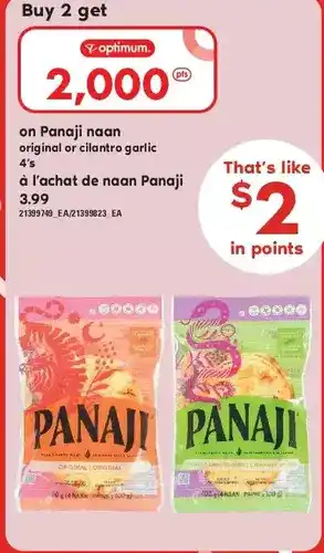 Independent Grocer Panaji naan offer