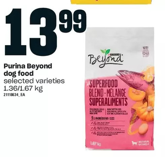 Loblaws Purina beyond dog food offer