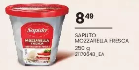 Loblaws Saputo mozzarella fresca offer