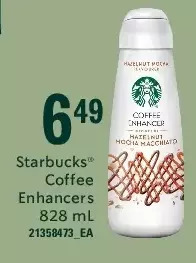 Loblaws Starbucks coffee enhancers offer