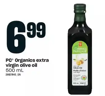 Loblaws Pc organics extra virgin olive oil offer